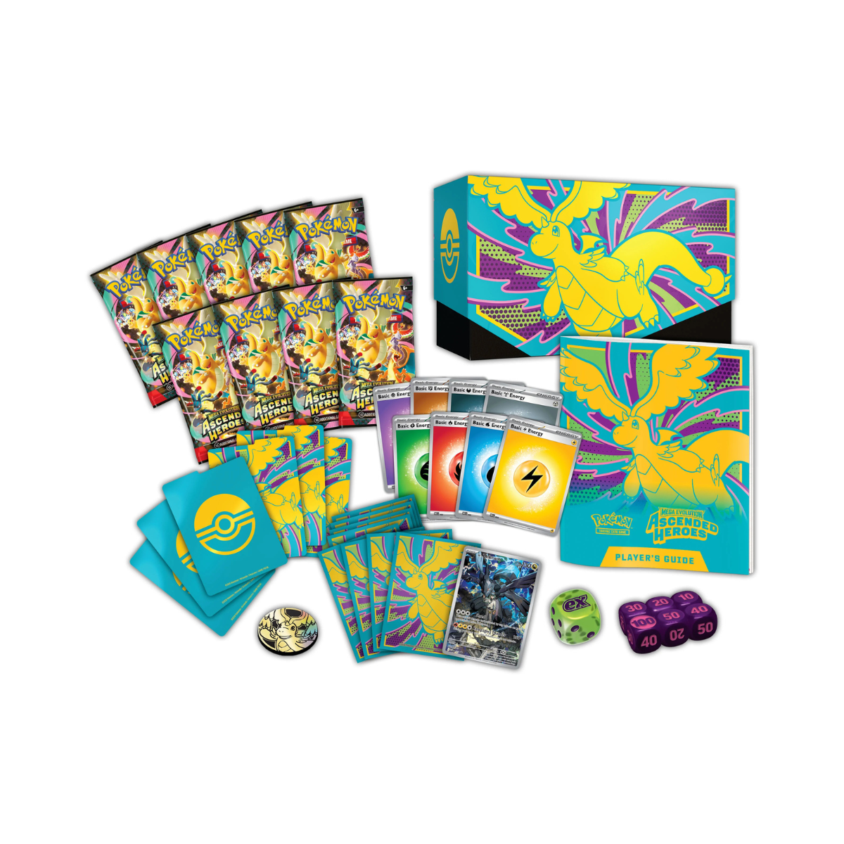 Pokémon TCG: Mega Evolution 02.5 Ascended Heroes - Elite Trainer Box