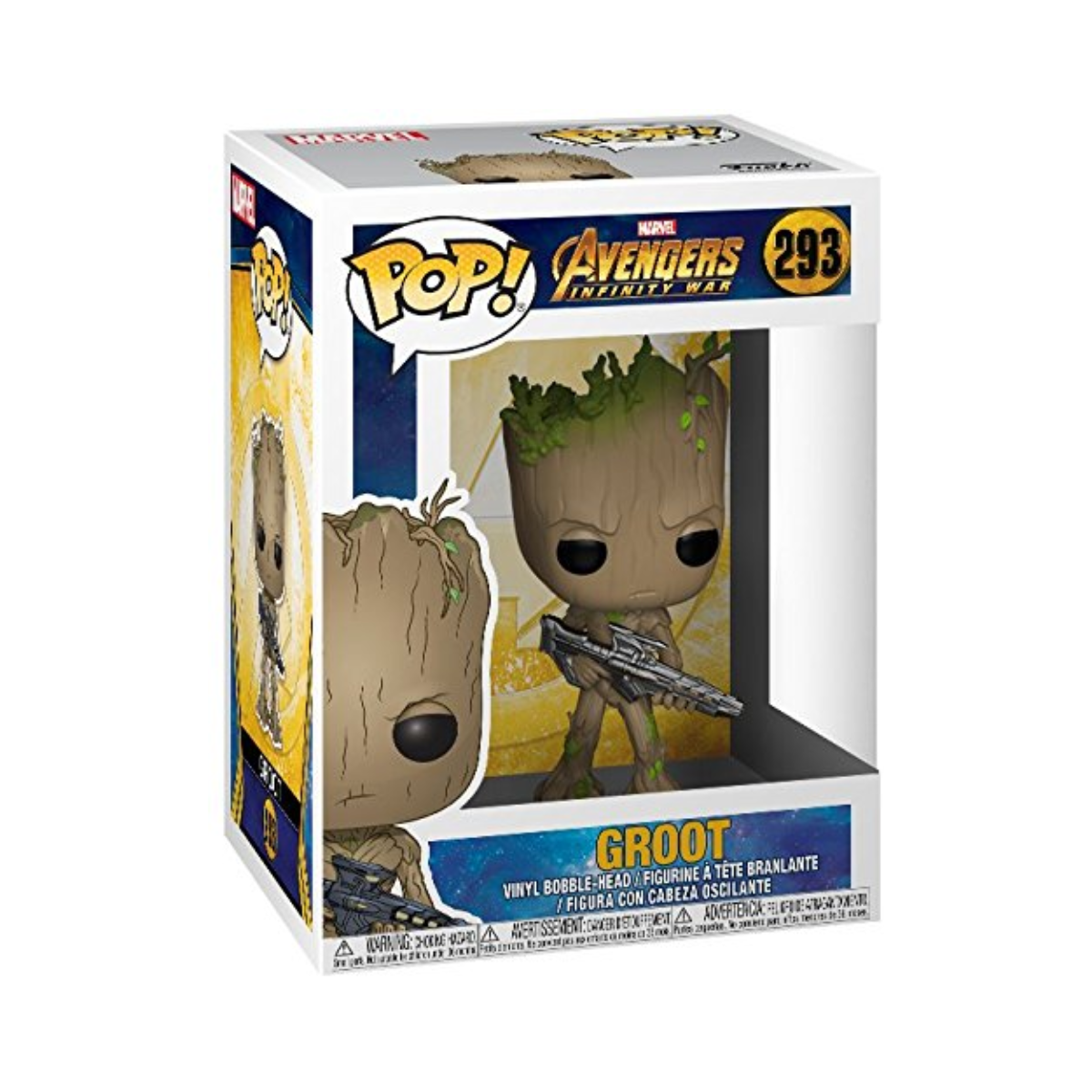 Funko Pop! Marvel - Teen Groot w/ Blaster