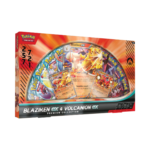 Pokémon TCG: Blaziken ex & Volcanion ex - Premium Collection