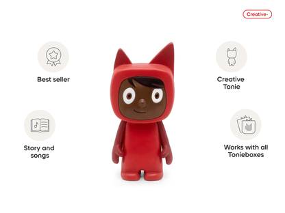 Red with Dark Hue Creative Tonie