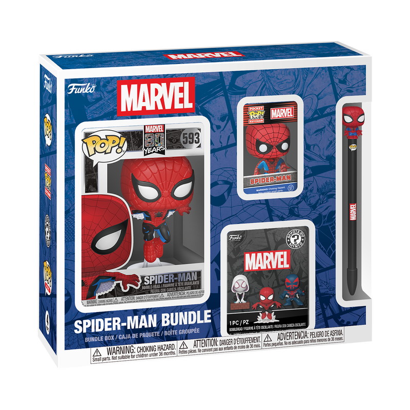 Funko Pop! Marvel - Spider-Man 4-Pack Bundle