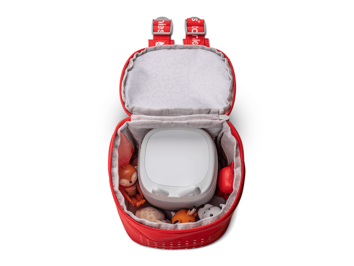 Toniebox Lite Backpack: Sunset Red