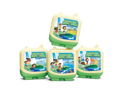 Sunspeed Explorers Pocket Tonies - 4 Pack