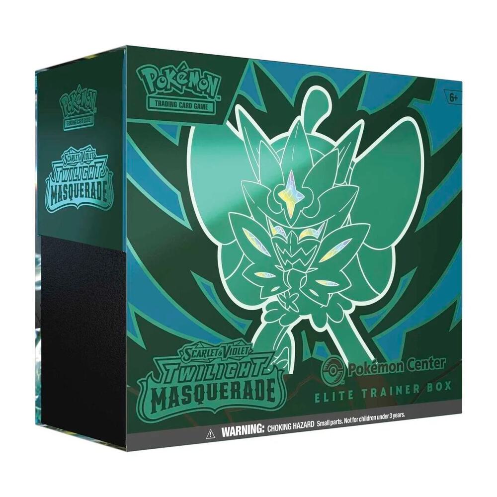 Pokémon TCG: Scarlet and Violet Twilight Masquerade - Elite Trainer Box (Pokemon Center)