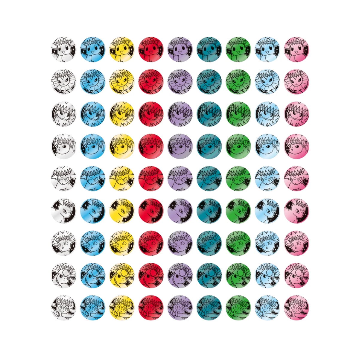 Pokémon TCG: Terastal Grand Gathering CSV9.5C Eeveelution Coin Set Chinese