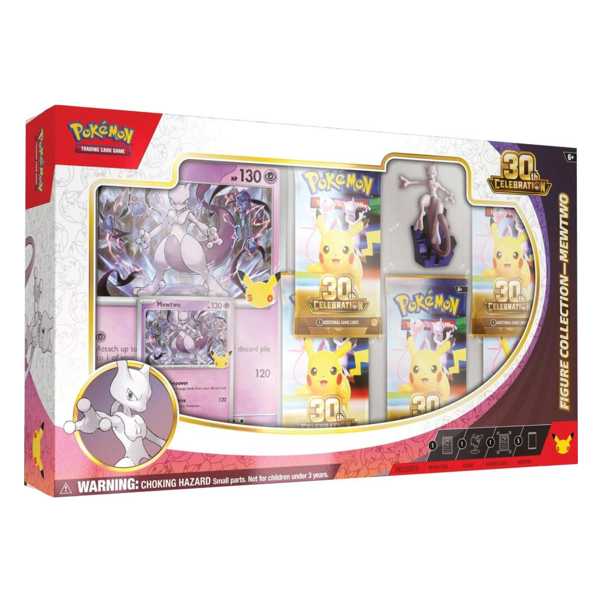 Pokémon TCG: 30th Celebration Mewtwo Figure Collection