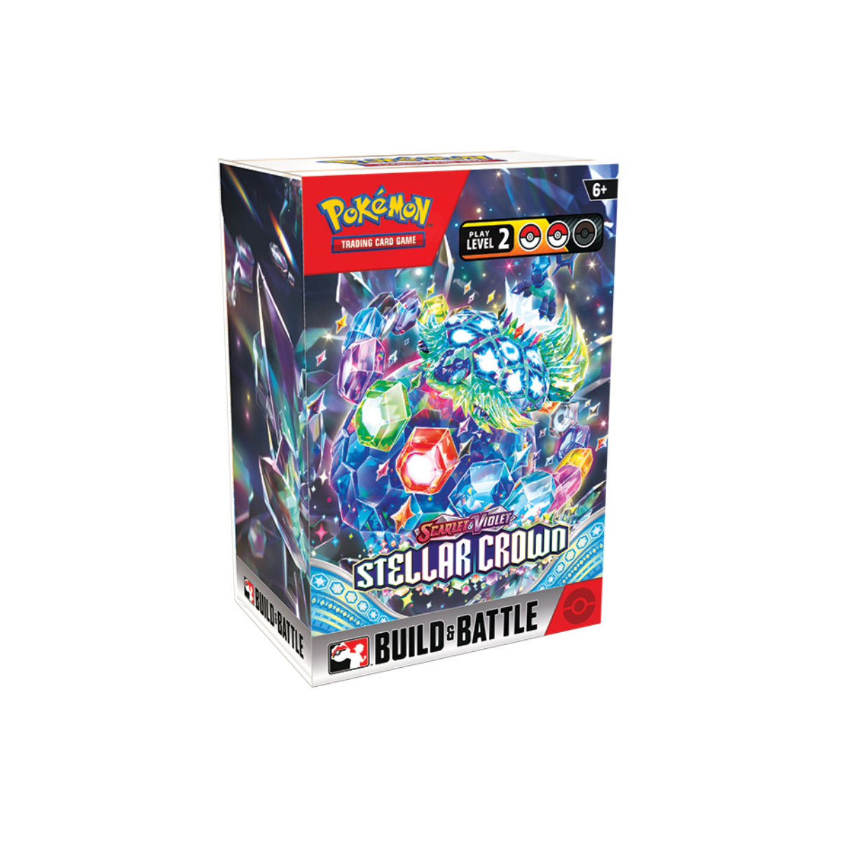 Pokémon TCG: Scarlet & Violet 07 Stellar Crown- Build & Battle Box