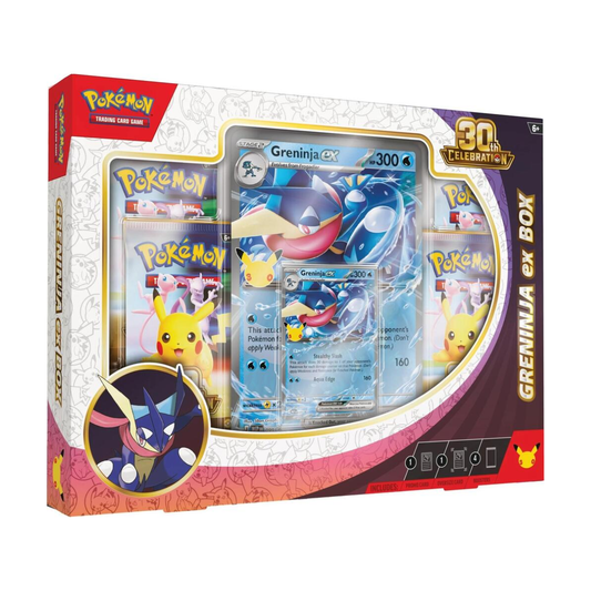 Pokémon TCG: 30th Celebration Greninja ex Box