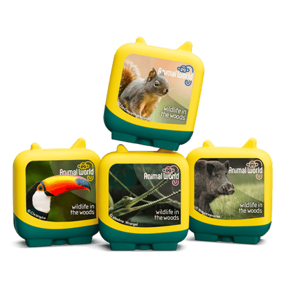Animal World Wildlife in the Woods Pocket Tonies - 4 Pack