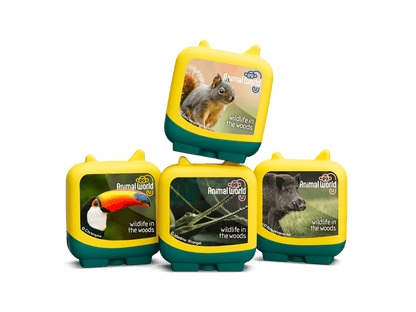 Animal World Wildlife in the Woods Pocket Tonies - 4 Pack