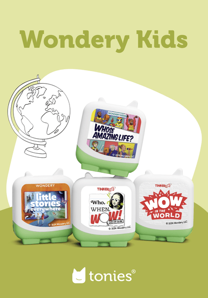 Wondery Kids Pocket Tonies - 4 Pack
