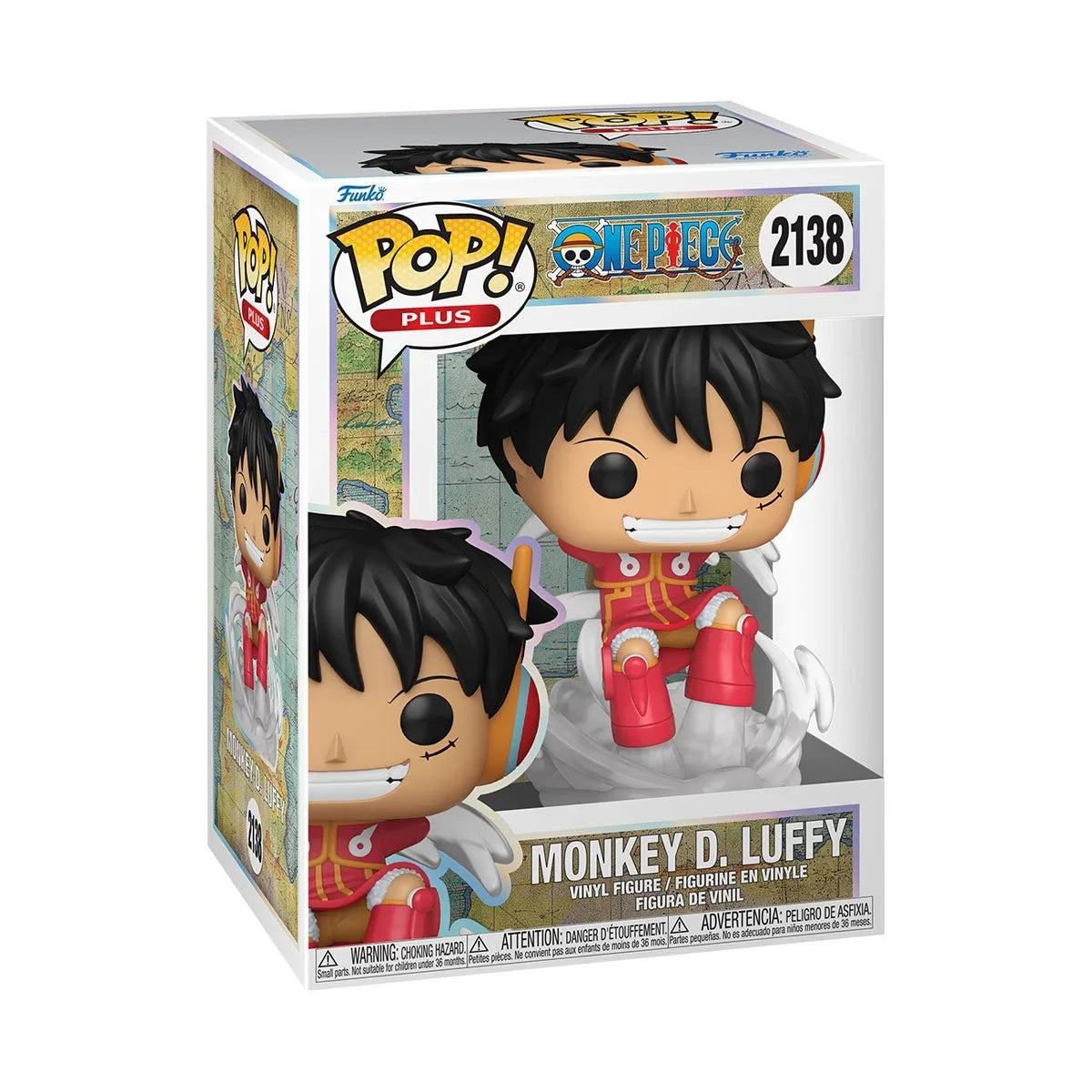 Funko Pop! PLUS One Piece - Egghead Island Monkey D. Luffy