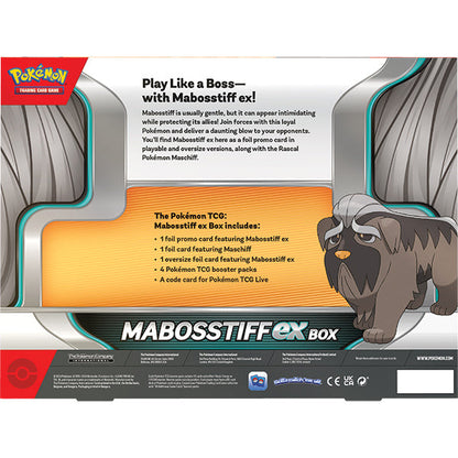 Pokémon TCG: Mabosstiff Ex Box