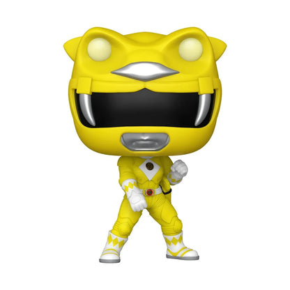 Funko Pop! Mighty Morphin Power Rangers - The Movie Ninja Yellow Ranger Glow