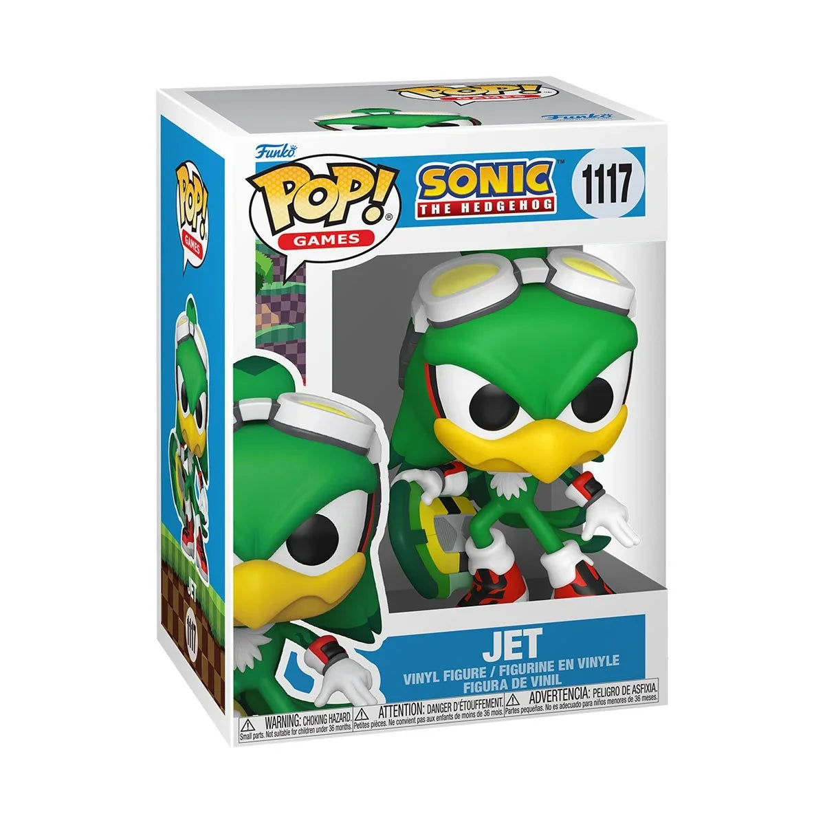 Funko Pop! Sonic the Hedgehog - Jet the Hawk with Board