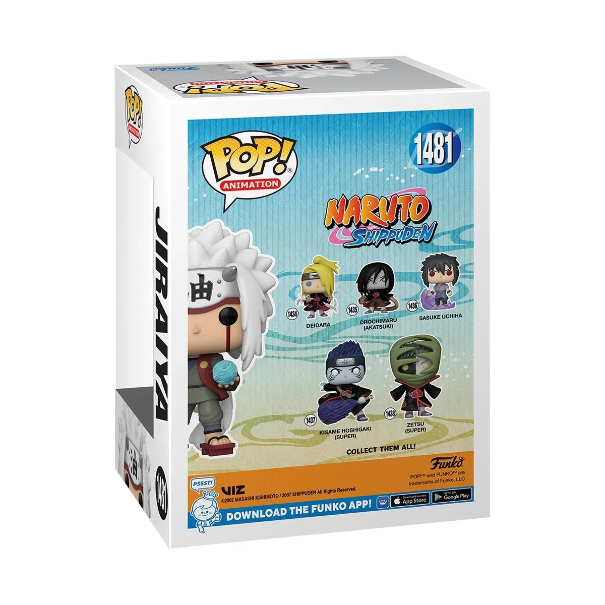 Funko Pop! Naruto Shippuden - Jiraiya with Rasengan Glow (Entertainment Earth)